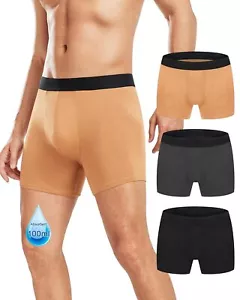 Incontinence Underwear for Men, Washable Leak Proof Underwear for Men Bladder... - Picture 1 of 7