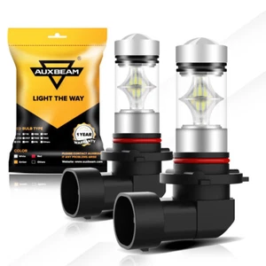 2x AUXBEAM 9145 9140 H10 LED Fog Lights Bulbs for Ford F150 2004-2023 6000K Lamp - Picture 1 of 11