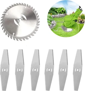 Lame per Decespugliatore, Metallo Lama Accessori per Decespugliatore,Coltello Di - Foto 1 di 12
