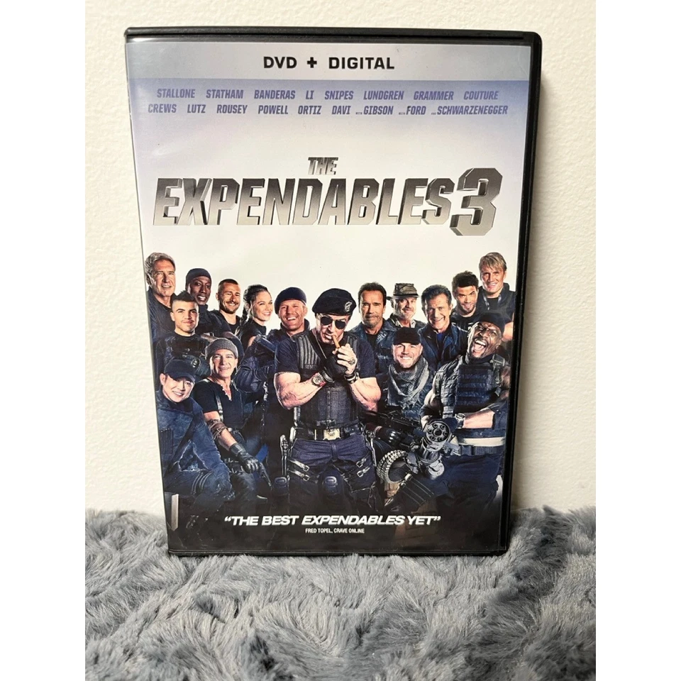 The Expendables 3 DVD + Digital HD Action Movie Stallone Schwarzenegger - Image 1 of 3