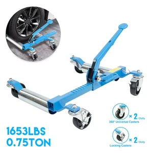 750kg Vehicle Positioning Jack Ratcheting Car Wheel Dolly Auto Automotive 14" - Picture 1 of 15