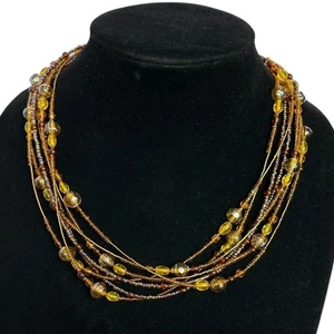 Mehrlagige Perlenkette - Bild 1 von 3