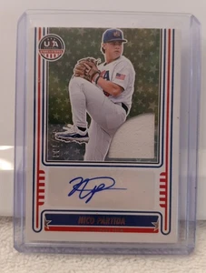 2025 Panini Stars & Stripes - Nico Partida - #NTS-NP 18U Auto Relic /199 - Picture 1 of 2
