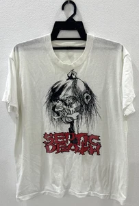 CAMISETA VINTAGE AÑOS 80 SEPTIC DEATH PUSHEAD HADCORE PUNK ROCK ZORLAC VIOLENT GRIND - Imagen 1 de 1