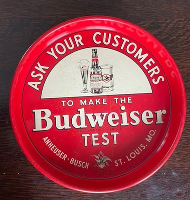Поднос для пива BUDWEISER 13 дюймов  - Изображение 1 из 4