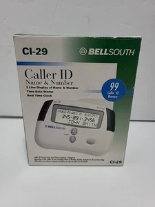 Identificador de llamadas Bellsouth con llamada en espera CI-29 Identificador de llamadas Nombre y números Nuevo - Imagen 1 de 6