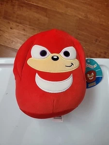 Squishmallow Kellytoy Plüsch Sonic the Hedgehog Knuckles 8 Zoll Neu mit Etikett - Bild 1 von 5