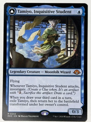 Tamiyo, Inquisitive Student M Modern Horizons 3 242 NM - Image 1 of 2