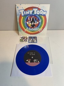 Tiny Toon Adventures Vinyl Record 7"  NES Soundtrack VGM OST With 2 Stickers
