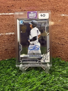 2021 Bowman Jasson Dominguez #BP-13 2025 Topps Archives Signature Auto /50 - Picture 1 of 2