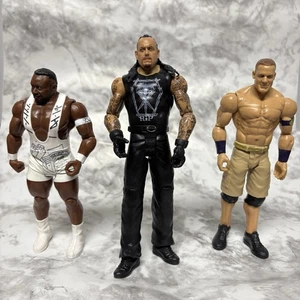 WWE Mattel Wrestling 7" Actionfiguren 3 Stück - Undertaker, Big E, John Cena - Bild 1 von 13
