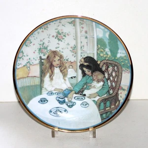 Jessie Willcox Smith The Tea Party Plato Decorativo Colección Hamilton niños - Imagen 1 de 8