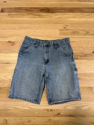 Pantalones Cortos de Jean Carpintero Azul Denim 32 Faded Glory para Hombres Foto 1 de 3