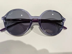 Neue Ray-Ban RB 4304 6399/80 transparente violettblaue Gläser, Low Bridge Fit. - Bild 1 von 5