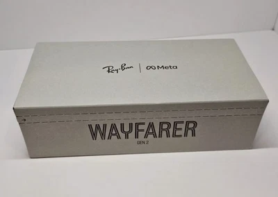 Ray-Ban Meta Wayfarer Gen 2 Smart Glasses – Brand New Sealed - Image 1 of 3