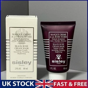 Sisley Paris Black Rose Cream Mask 60ML Instant Radiance for Youthful Skin - Picture 1 of 7