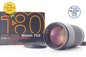 AEG [MINT in Box]  Contax Carl Zeiss Sonnar T* 180mm F2.8 C/Y Lens From JAPAN - Picture 1 of 15