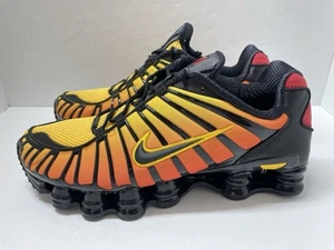 Nike Shox TL Sunrise Gradient Amarillo Orange AV3595-004 Men's Shoes Size 11.5 - Picture 1 of 5