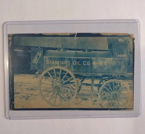 Antikes blaues Papierfoto von Standard Oil Co. of New York 1890er - Bild 1 von 5