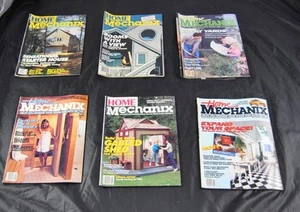 Lot Of 6 Vintage Back Issues Home Mechanix Magazines From Late 1980s S4O17 - Bild 1 von 1