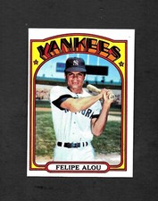 1972 TOPPS #263 FELIPE ALOU - BORDERLINE MINT - 3.99 MAX SHIPPING COST