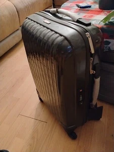 HARTMANN INNOVAIRE 22” GLOBAL Carry On Spinner SUITCASE GRAPHITE GRAY - Picture 1 of 2