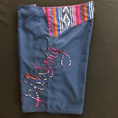 🇲🇽 OG Women's Billabong Board Shorts Hecho Style Serape Mexico Juniors Size 11 - Image 1 of 4