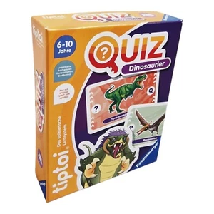 tiptoi Quiz Dinosaurier Lernspiel - Ravensburger Lernspiel ab 6 Jahren - NEU  - Bild 1 von 3