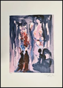 SALVADOR DALI * Divine Comedy * 70 x 50 cm * signed lithograph*limited # 200/500 - Picture 1 of 8