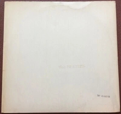 THE BEATLES White Album Vinyl Record LP Apple 1968 Stereo 1st Top Loader 0540740 - Image 1 of 4