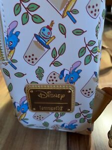 Loungefly Disney Lilo & Stitch Boba Mini Backpack NWT