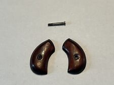 USED FACTORY NAA NORTH AMERICAN ARMS .22LR REVOLVER BROWN WOOD GRIPS WITH SCREW