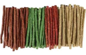 100 Kaurollen Mix 12,5 cm Kaustick Kaurolle Rinderhaut Munchy Hunde Kauknochen - Bild 1 von 2