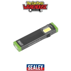 Sealey LED500SB Mini Super Beam Aluminium Hand Torch 3W COB LED - Picture 1 of 5