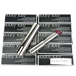 Mary Kay True Dimensions Lipstick - PICK YOUR COLOR! New Black Box Silver Tube - Picture 1 of 76