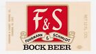 F & S Bock Label