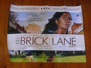 UK Quad Teaser Film / Movie Poster ~ Brick Lane ~ Folded four times - Picture 1 of 1