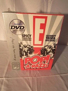 Board Game Pop-A-Razzi DVD Celebrity Trivia NEW E! Entertainment - Picture 1 of 2