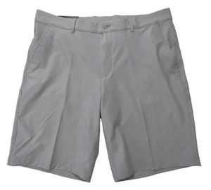 Greg Norman Shorts Mens 38W 10" Gray Performance Golf ⛳ Shark 🦈 - Picture 1 of 11