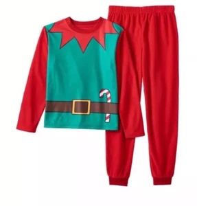 NEU Kleinkind Elfe Anzug Pyjama Set Urlaub Weihnachten Famjams von Vayola - Größe 2T - Bild 1 von 1