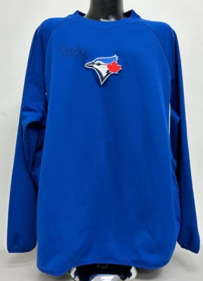Devon White Signed Circa 2018 Toronto Blue Jays Warmup Shirt PSA 914 - Image 1 of 4