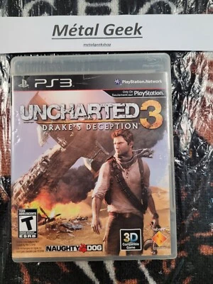Uncharted 3 Drake's Deception Ps3 CIB EN/FR Tested Free Shipping in Canada !! - Image 1 of 4