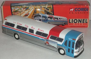Corgi Lionel City Bus Service Fishbowl Bus 9.5" 1/50 New in Box, No Mirrors - Picture 1 of 2