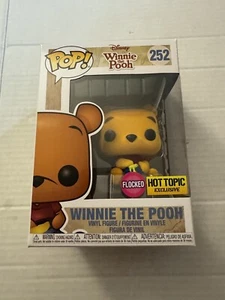 Funko Pop Winnie The Pooh 252 2020 Vaulted Flocked Exclusive Vinyl Figure - Picture 1 of 6