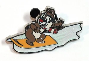 Spilla Disney Trading Chipmunk Chip & Dale Winter Dale Snowboard Sci Vacanze - Foto 1 di 1