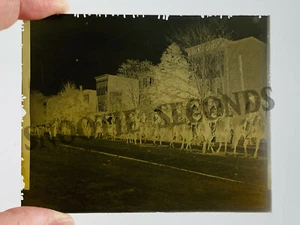 Antique Photo Glass negative Cowboys and Indians on Horses Parade? - Picture 1 of 8