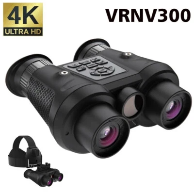 VRNV300 3DVR Night Vision Telescope 4K UHD 6x Zoom Camera Binoculars for Hunting - Image 1 of 4
