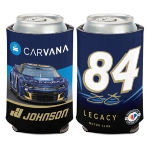 Jimmie Johnson 2023 Wincraft #84 Carvana/Legacy Motor Club 12oz Can Coolie - Picture 1 of 1