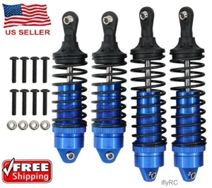 4Pcs Rc Car Front Rear Shock Absorber For 1/10 4x4 Alloy Parts 4WD - Picture 1 of 5