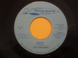 The Ventures Lullaby Of The Leaves b/w Ginchy Dolton No. 41 45 - Picture 1 of 2
